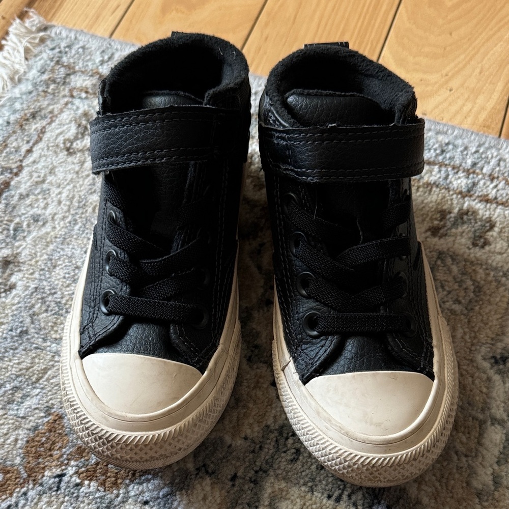 Converse Black and White Kids Sneakers
